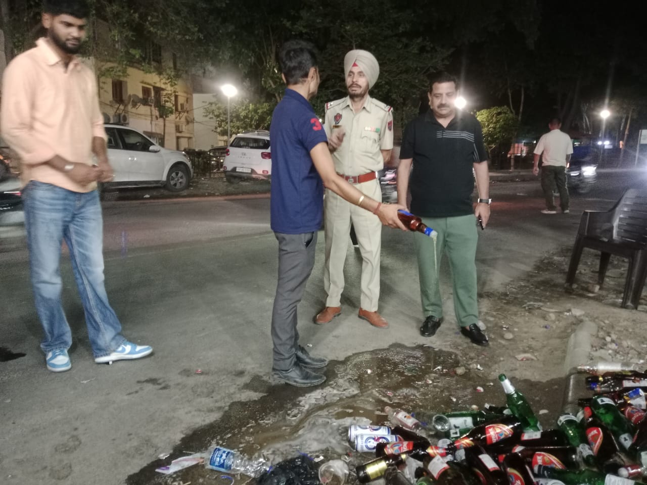 Big action of Excise Department on Chandigarh-Mohali border, consignment of illegal liquor seized